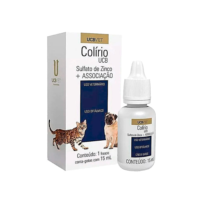 Colírio UCB para Cães e Gatos 15 mL