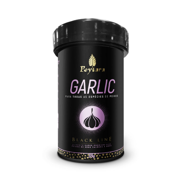 Ração Poytara Garlic Black Line para Peixes