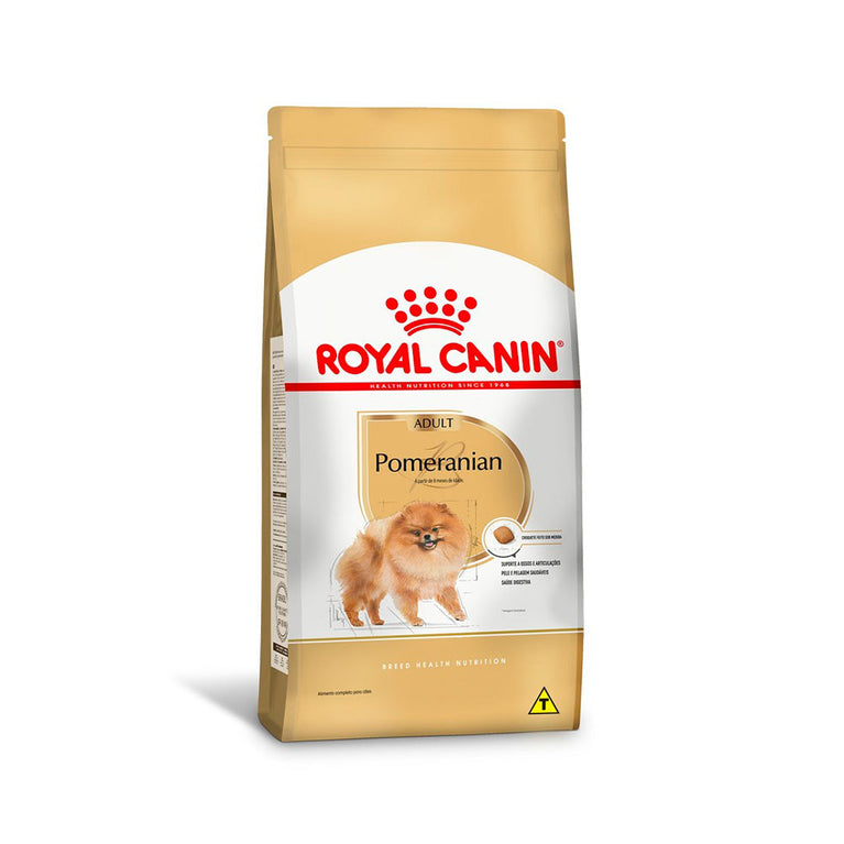 Ração Seca para Cães Royal Canin Raças Pomeranian Adultos