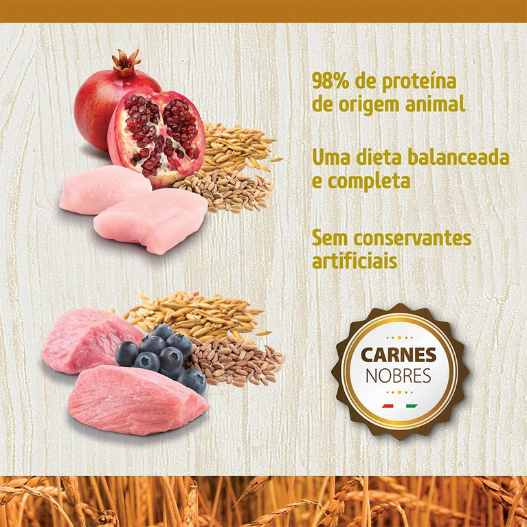 Ração para Cães Farmina N&D Ancestral Grain Selection Raças Médias Adultos Sabor Carne