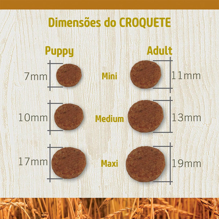 Ração para Cães Farmina N&D Ancestral Grain Selection Raças Médias Adultos Sabor Carne