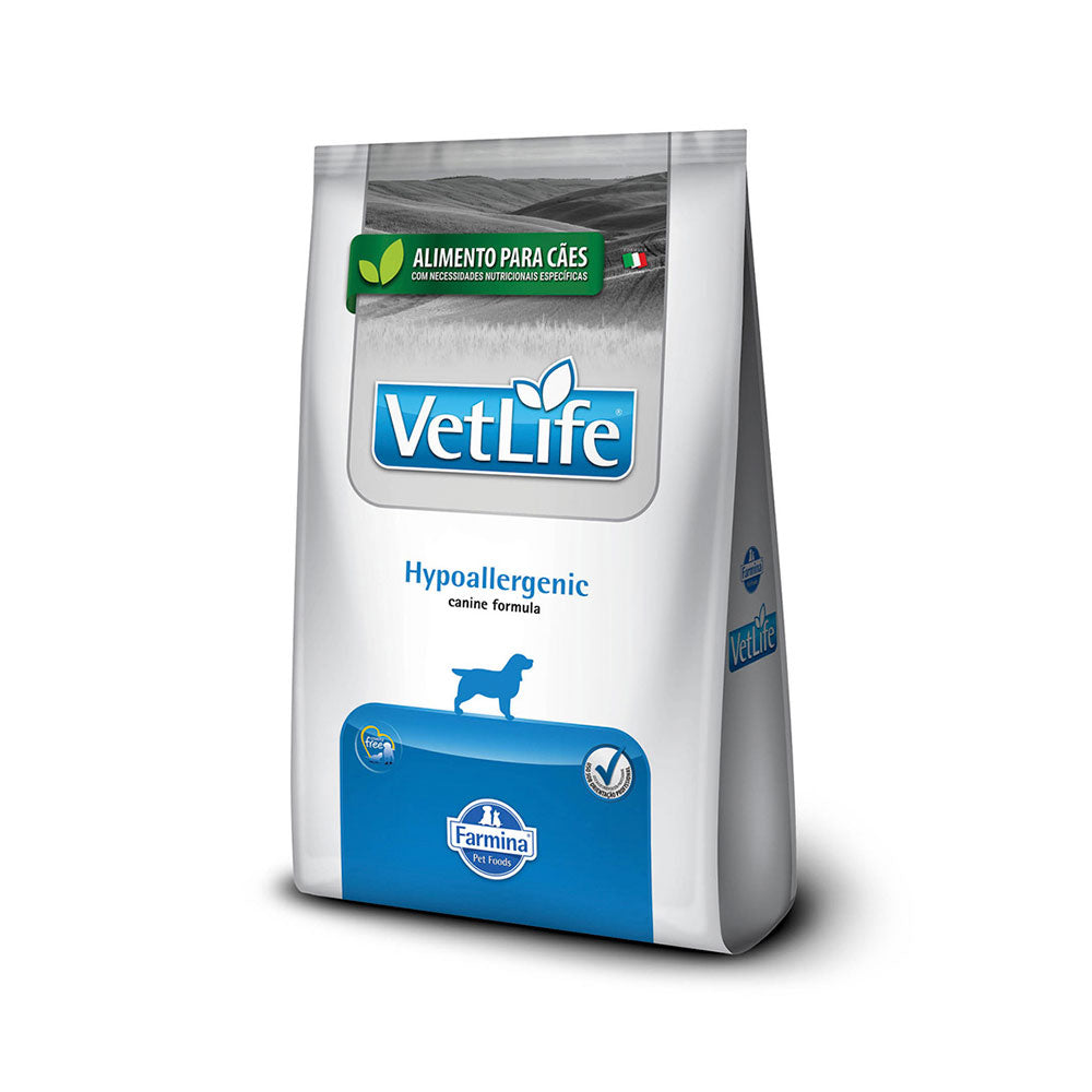 Ração para Cães Farmina Vet Life Natural Hypoallergenic Adultos - 10,1 Kg