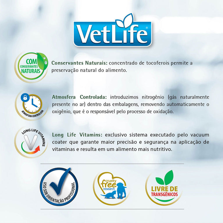 Ração para Cães Farmina Vet Life Natural Hypoallergenic Adultos - 10,1 Kg