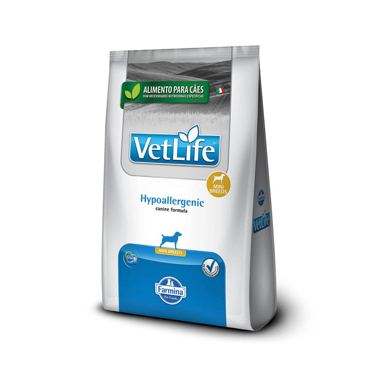 Ração para Cães Farmina Vet Life Natural Hypoallergenic Mini Adultos