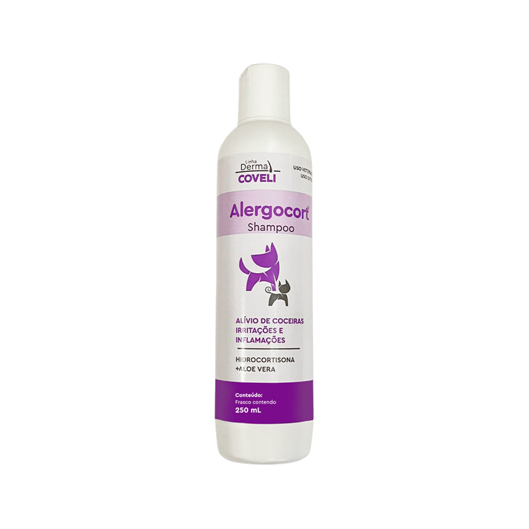 Shampoo Alergocort Coveli para Cães 250 mL