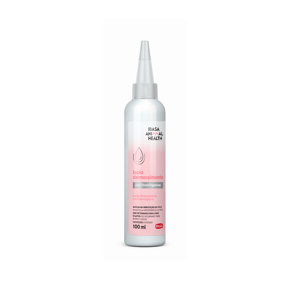 Loção Dermocalmante Ibasa para Cães e Gatos 100ml