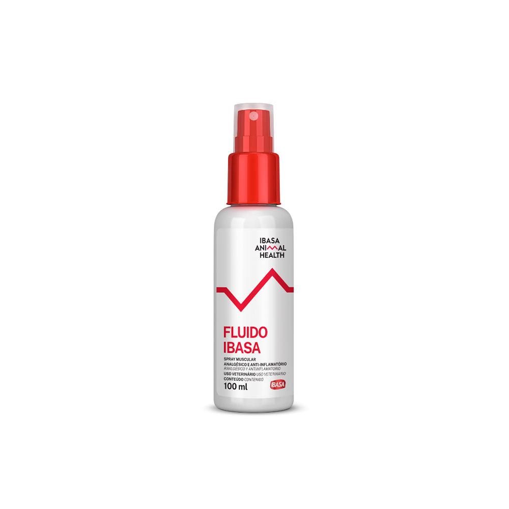 Fluído Muscular Spray Ibasa Anti-Inflamatório e Analgésico 100 mL