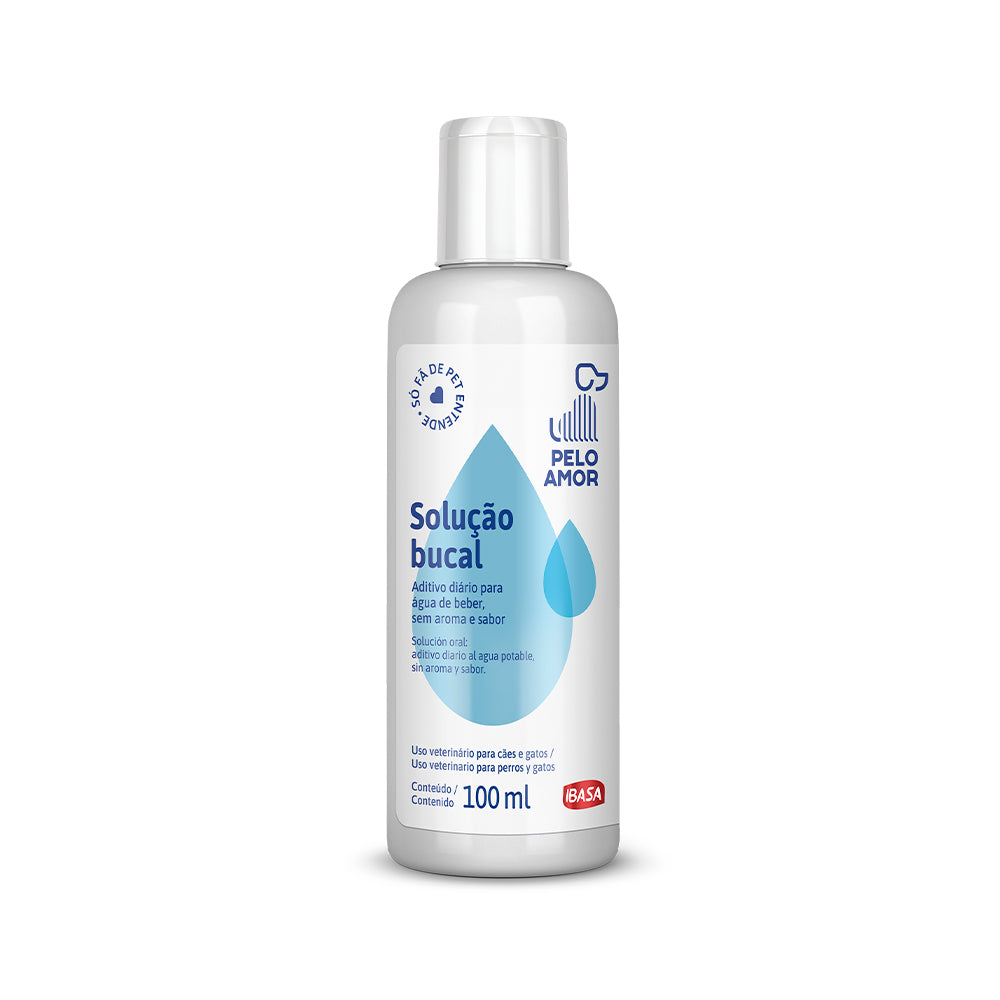 Solução Bucal Ibasa para Cães e Gatos 100ml
