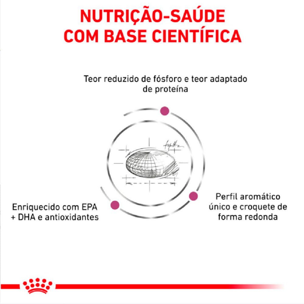 Ração Royal Canin Veterinary Diet Renal para Gatos com Insuficiência Renal 400 g