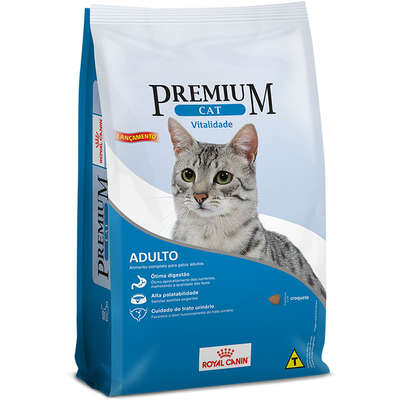 Ração para Gatos Adultos Royal Canin Premium Cat Vitalidade