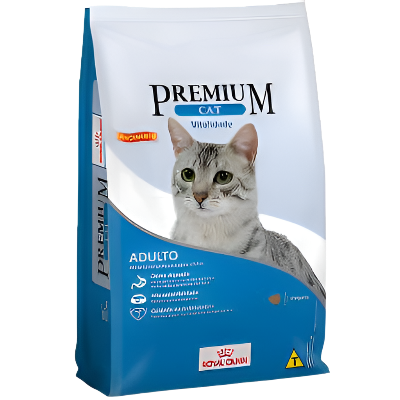 Ração para Gatos Adultos Royal Canin Premium Cat Vitalidade