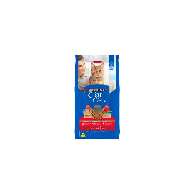 Ração Cat Chow para Gatos Adultos Sabor Carne