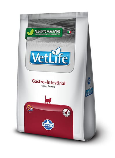 Ração para Gatos Farmina Vet Life Natural Gastrointestinal Adultos