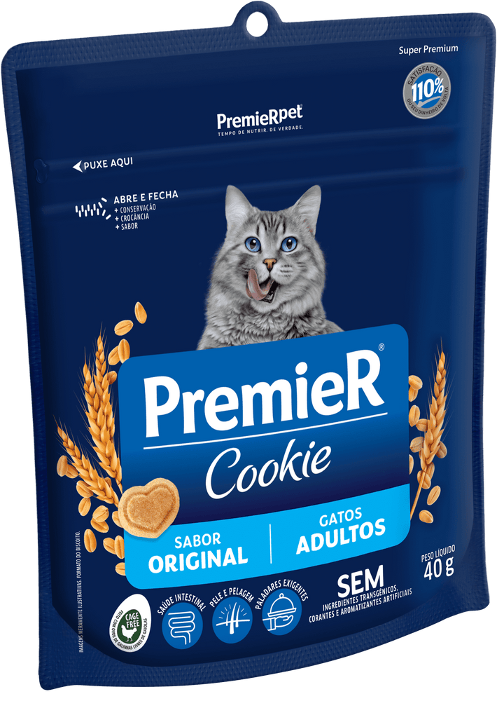 PremieR Cookie para Gatos Adultos Original 40 g