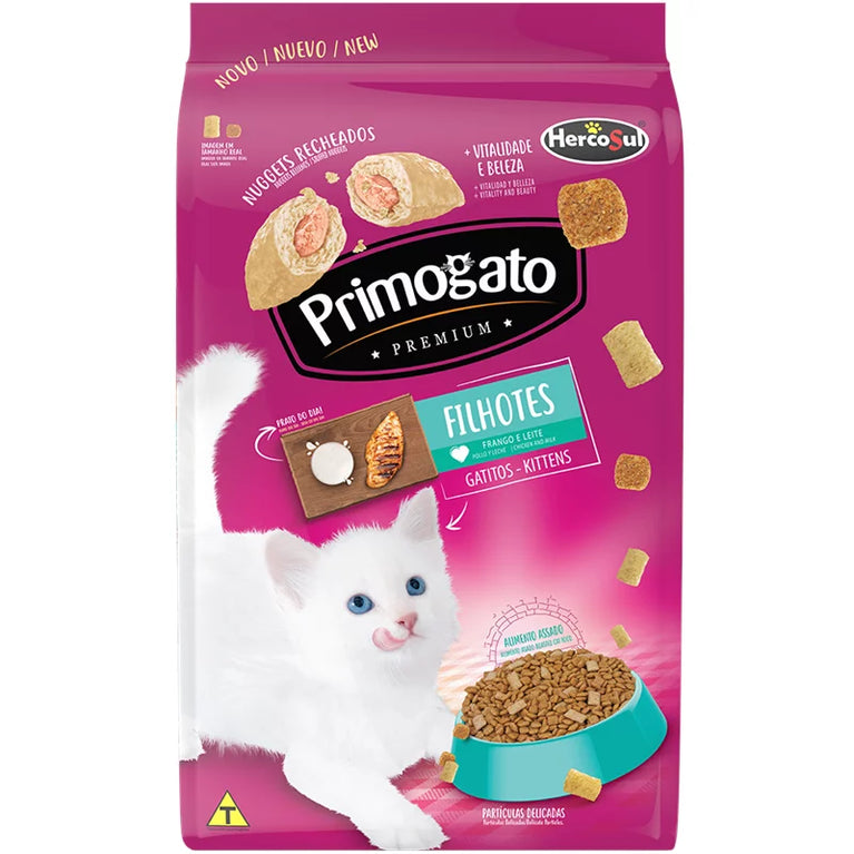 Ração Primogato Premium para Gatos Filhotes