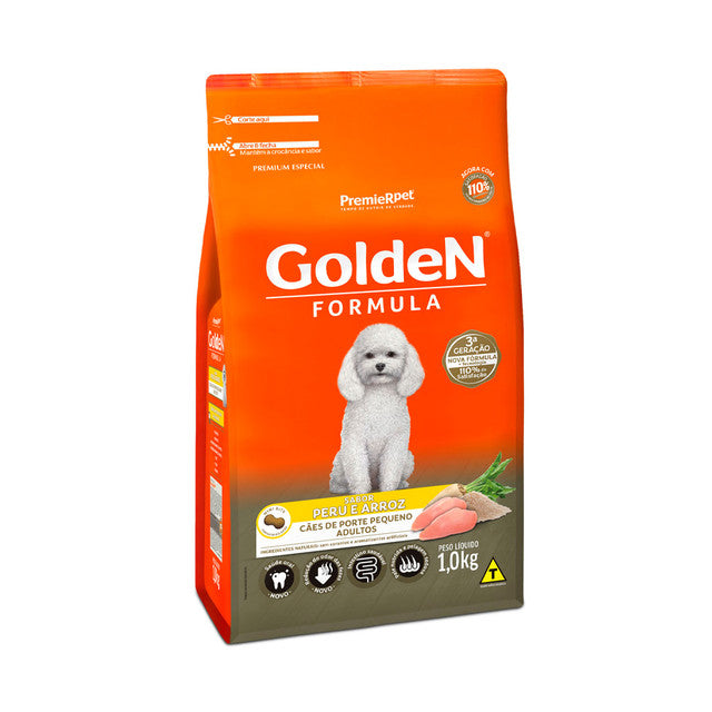 Ração Golden Fórmula Mini Bits para Cães Adultos Sabor Peru