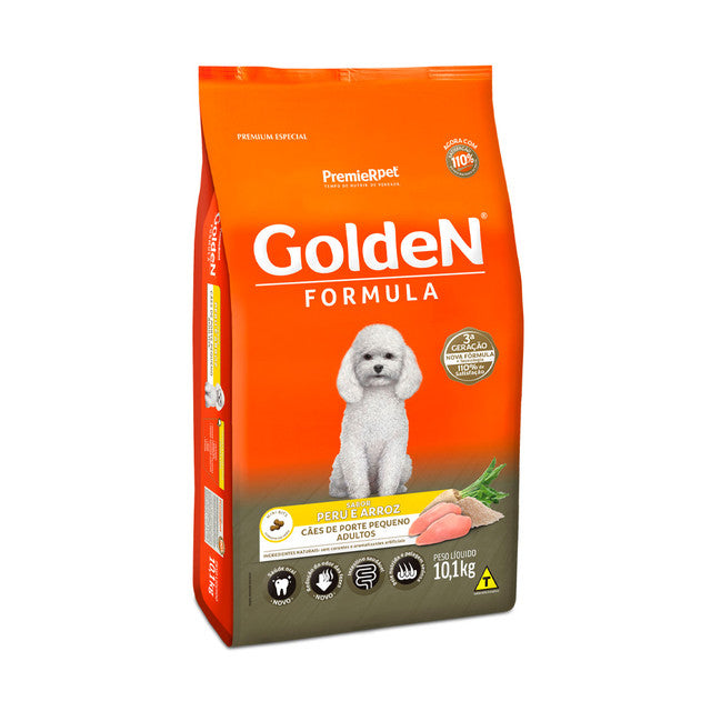 Ração Golden Fórmula Mini Bits para Cães Adultos Sabor Peru