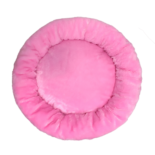 Cama Fábrica Pet Nuvem Pelúcia Rosa