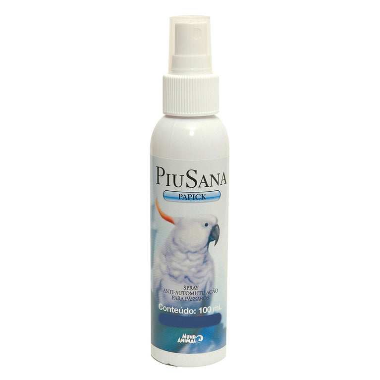 Repelente Piusana Papick Mundo Animal para Pássaros 100 mL