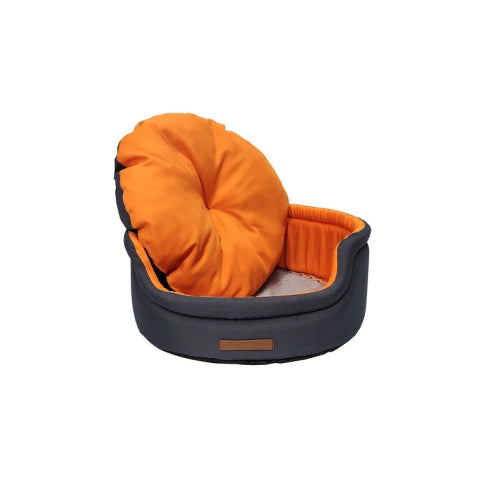 Cama Fabrica Pet Para Cães e Gatos Tamanho P Cinza