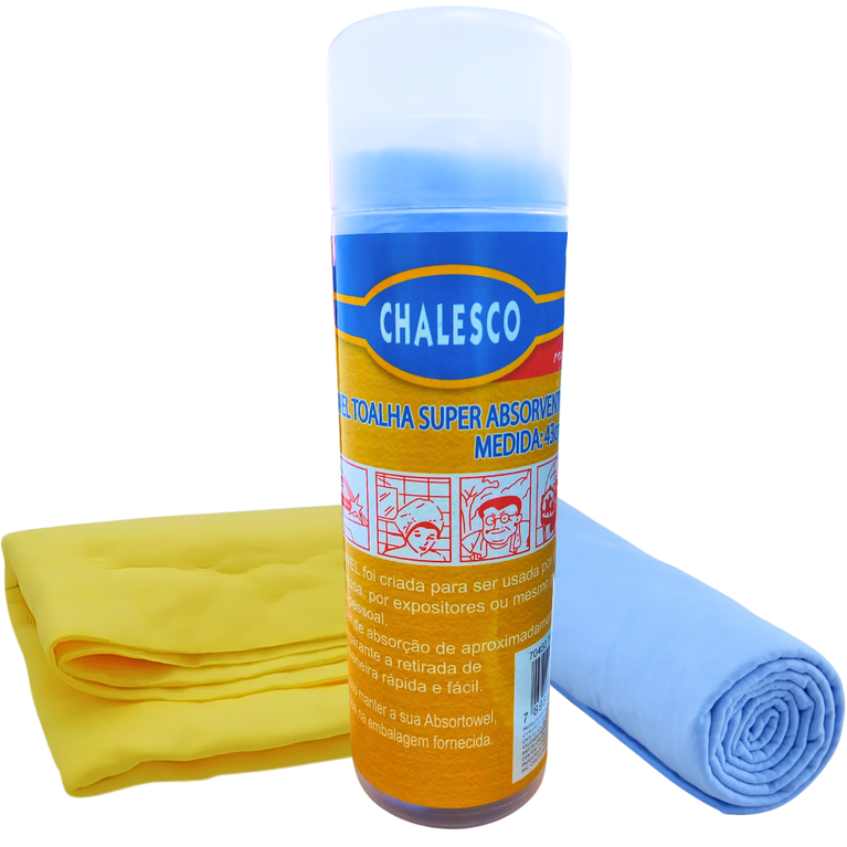 Toalha Super Absorvente Absortowel Chalesco para Cães Cores Sortidas