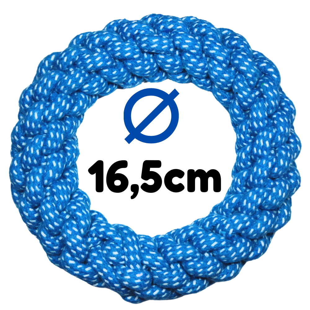 Brinquedo de Corda Chalesco Rope Tire para Cães Cores Sortidas