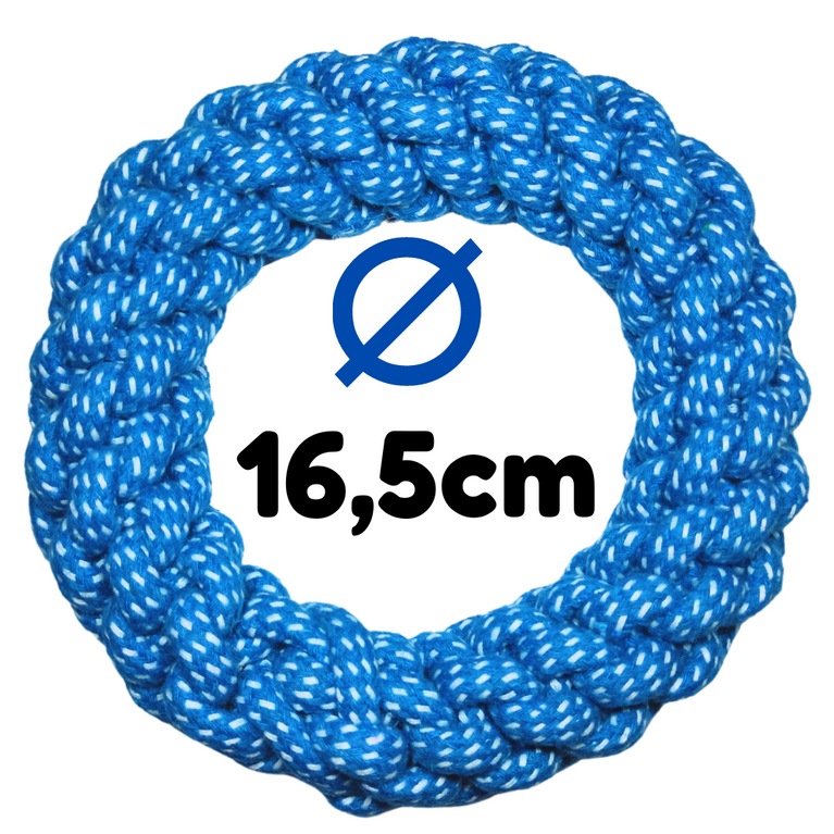 Brinquedo de Corda Chalesco Rope Tire para Cães Cores Sortidas