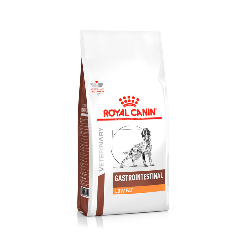 Ração para Cães Royal Canin Gastrointestinal Low Fat Baixo Teor de Gordura