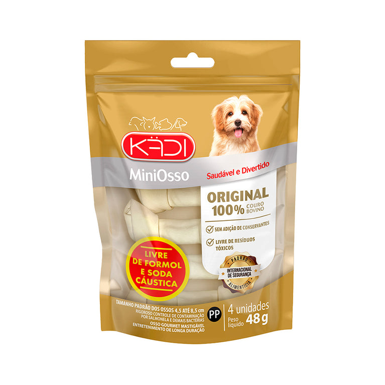 Osso Kadi Original para Cães de Raças Pequenas 85 g 4 unidades