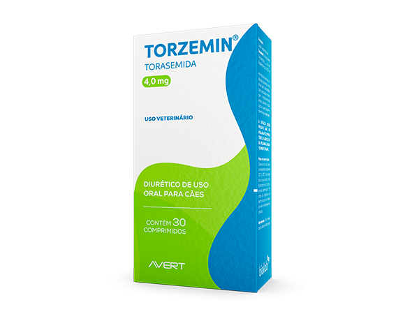 Diurético Avert Torzemin para Cães 4 mg 30 Comprimidos