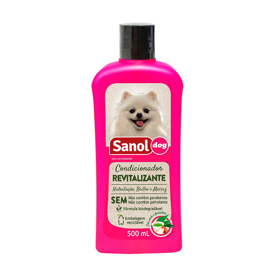 Condicionador Sanol Dog Revitalizante para Cães e Gatos 500 mL