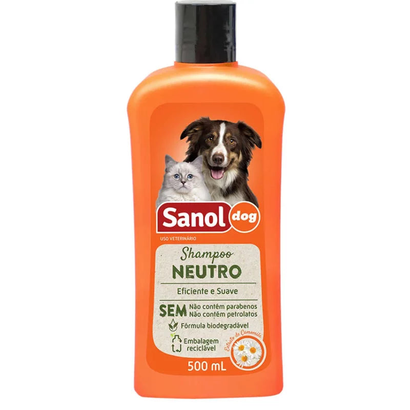 Sabonete Sanol Dog Neutro para Cães e Gatos 90 g