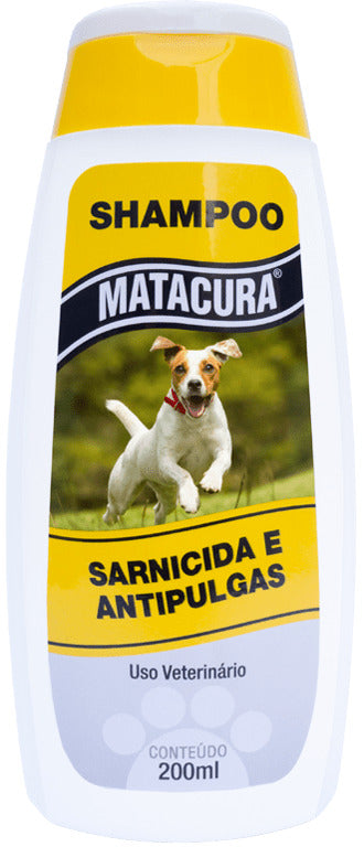 Shampoo Antipulgas Matacura Sarnicida 200 mL