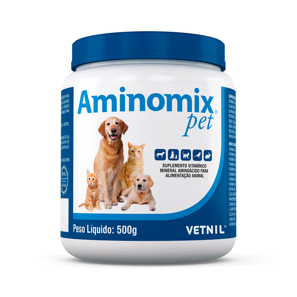 Suplemento Vitamínico Vetnil Aminomix Pet para Cães e Gatos