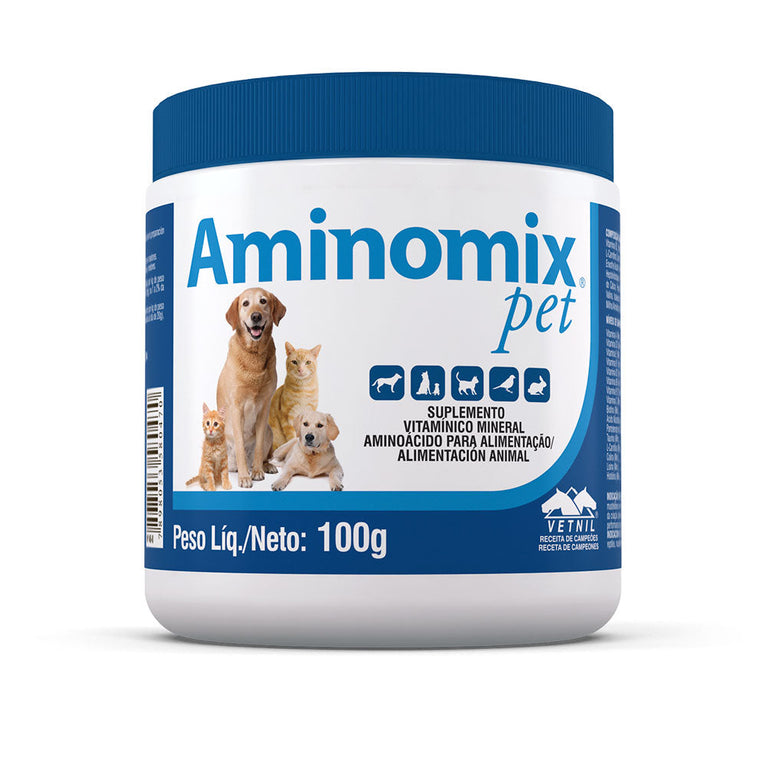 Suplemento Vitamínico Vetnil Aminomix Pet para Cães e Gatos