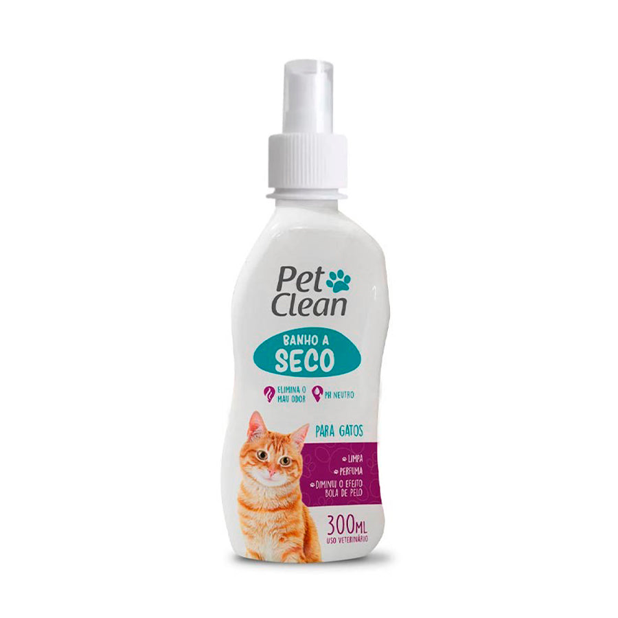 Banho a Seco Pet Clean para Gatos 300 mL