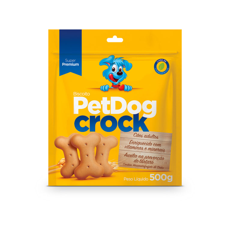 Biscoito Petdog Crock 500 g