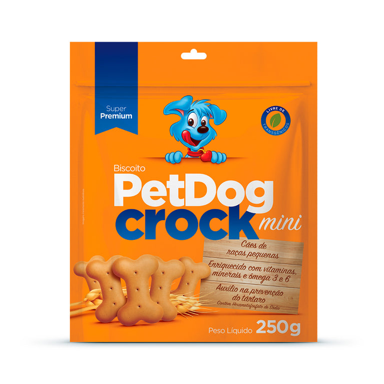 Biscoito Petdog Crock Mini 500 g