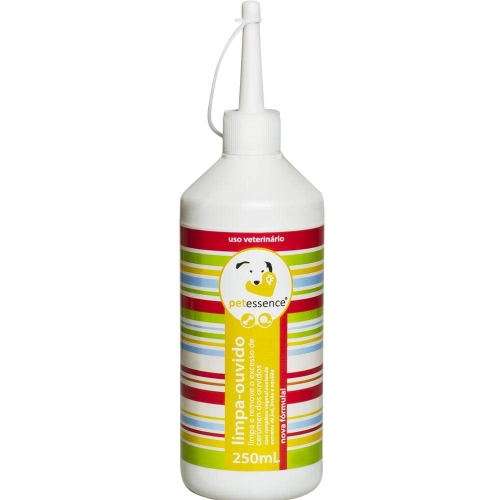 Loção Limpa Ouvido Pet Essence para Cães e Gatos 250 mL