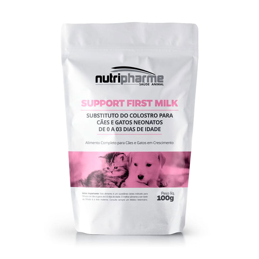 Suplemento Vitamínico Support First Milk Nutripharme para Cães e Gatos 100 g