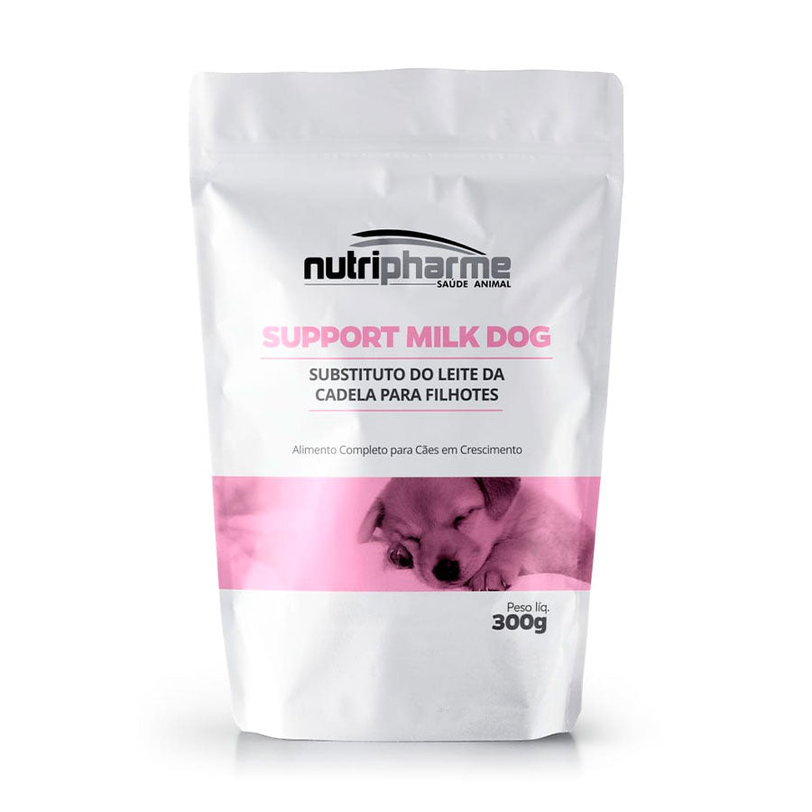 Suplemento Vitamínico Support Milk Dog Nutripharme para Cães Filhotes 300 g