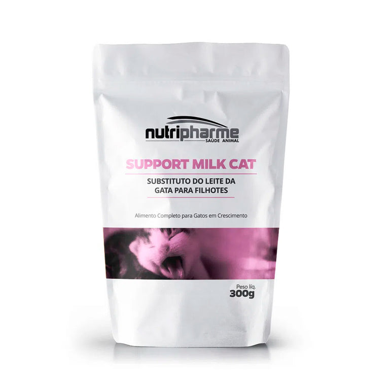 Suplemento Vitamínico Support Milk Cat Nutripharme para Gatos Filhotes 300 g