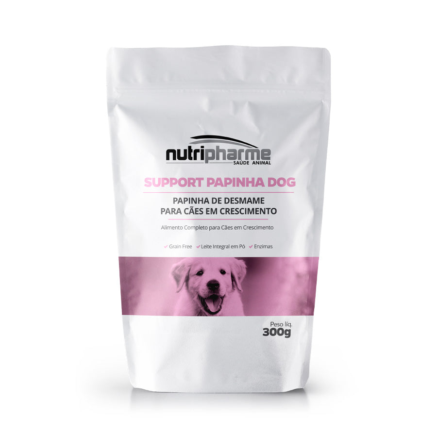 Suplemento Vitamínico Support Papinha Dog Nutripharme para Cães 300 g