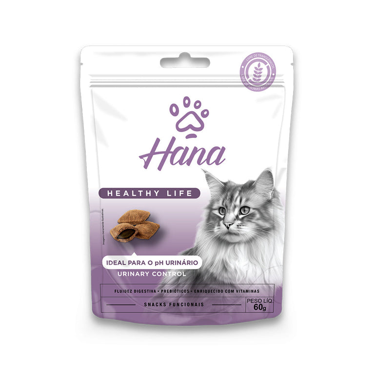 Petisco Hana Nuggets Urinary Control para Gatos 60 g