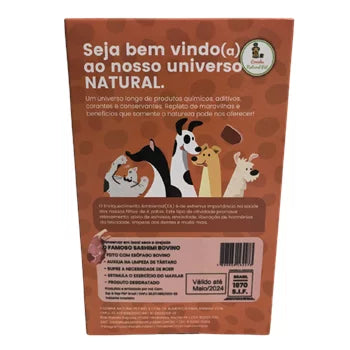 Petisco Cozinha Natural Pet O Famoso Sashimi Bovino 4 Unidades