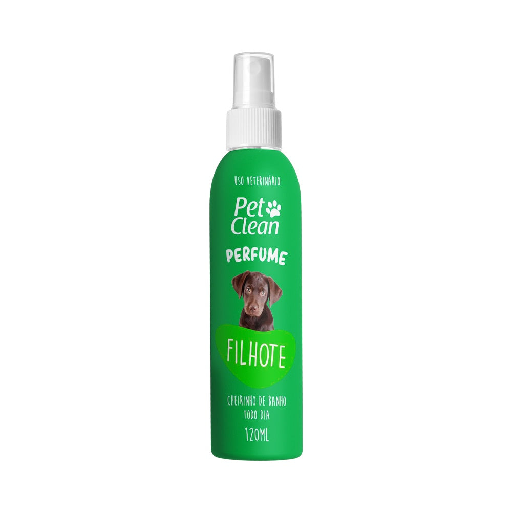 Perfume Pet Clean para Cães e Gatos Filhotes 120 mL