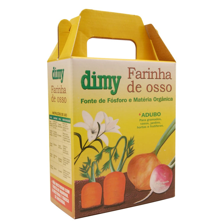 Fertilizante Orgânico Dimy Farinha de Osso 1 Kg