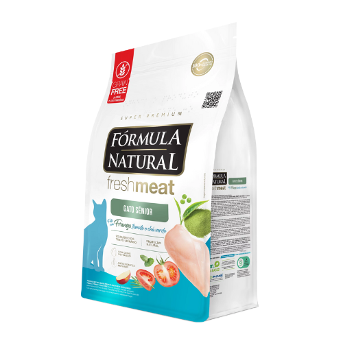 Ração Fórmula Natural Fresh Meat para Gatos Sênior Sabor Frango