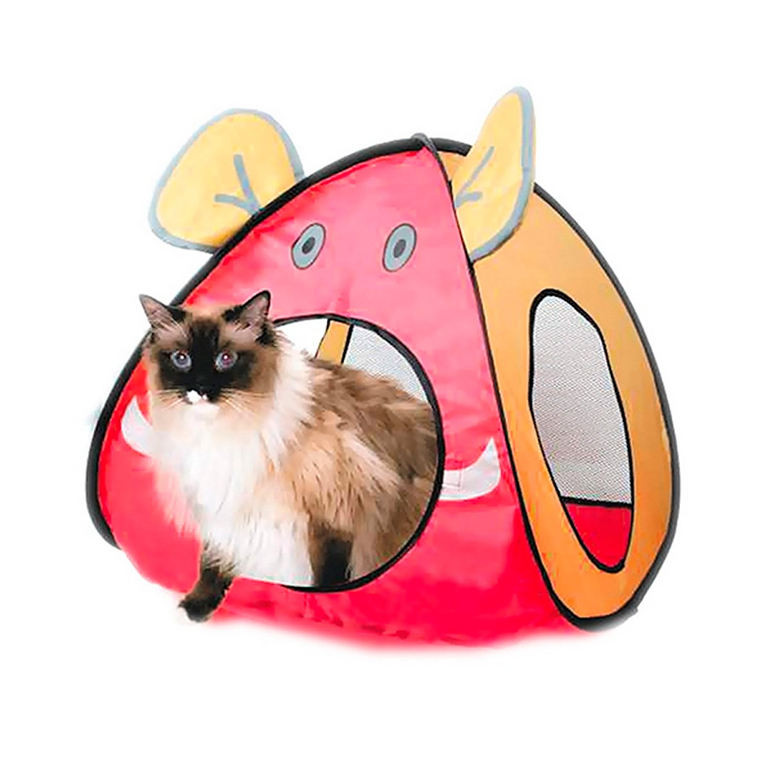 Tenda American Pets Vermelha para Gatos