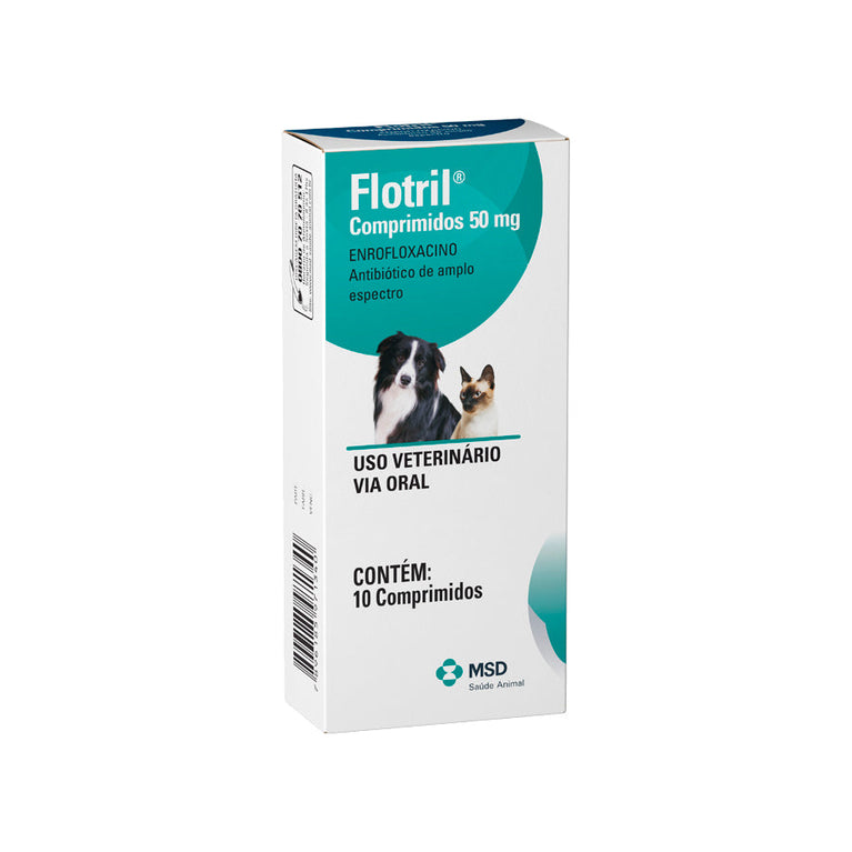 Antibiótico Flotril MSD para Cães e Gatos